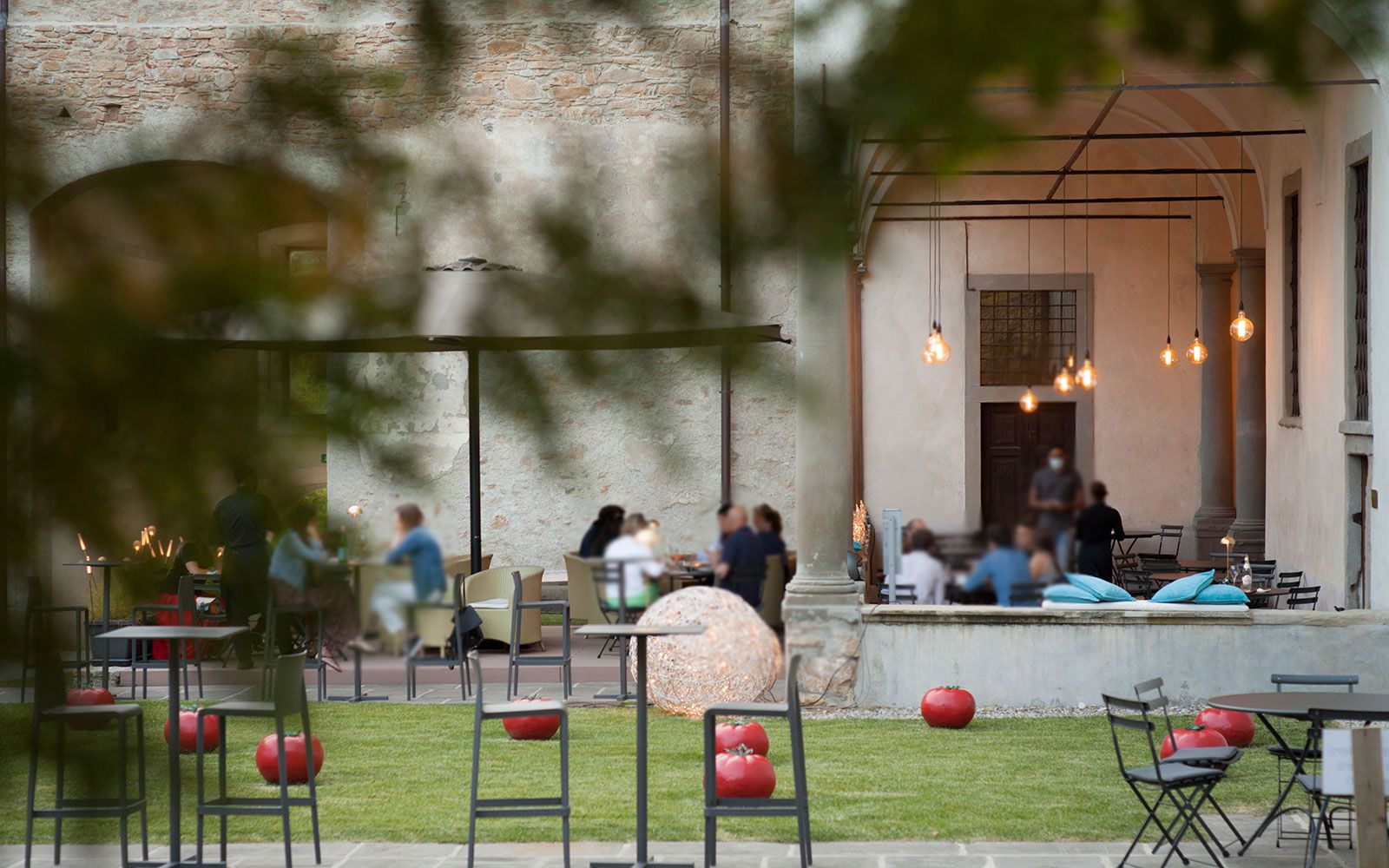 Lo spazio estivo nell'ex Monsatero di Astino